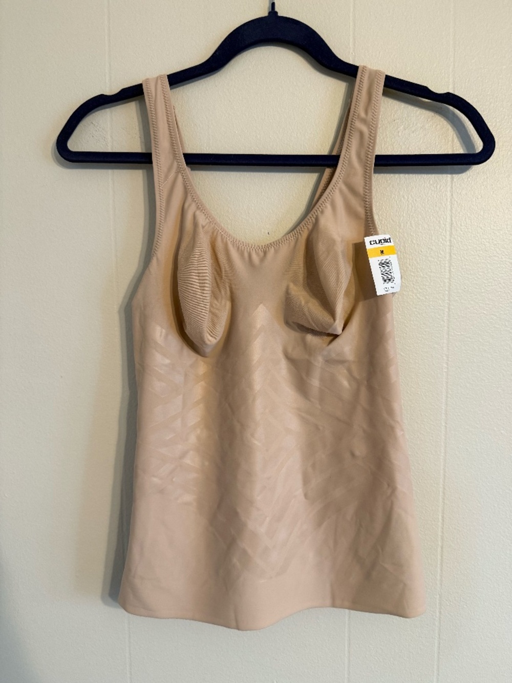 NWT Women's Cupid Shaping Tank, Beige, Medium, Not Padded